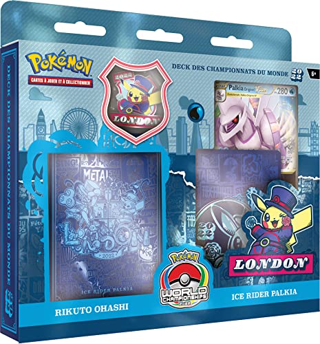 Pokemon | Deck de Campeonato Mundial 2022 (Modelo Aleatorio) | Juego de Mesa | Cartas Coleccionables | A Partir de 6 Años