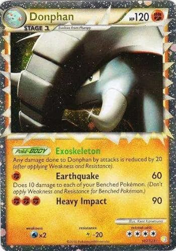 Pokemon HeartGold & Soulsilver HeartGold SoulSilver Ultra Rare Donphan (Prime) #107