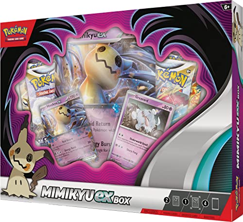 Pokémon- Mimikyu ex Box, Color Negro (290-85218)