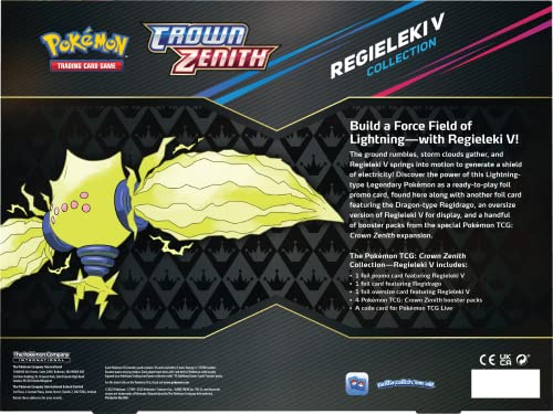 Pokemon Regieleki V Crown Zenith Collection