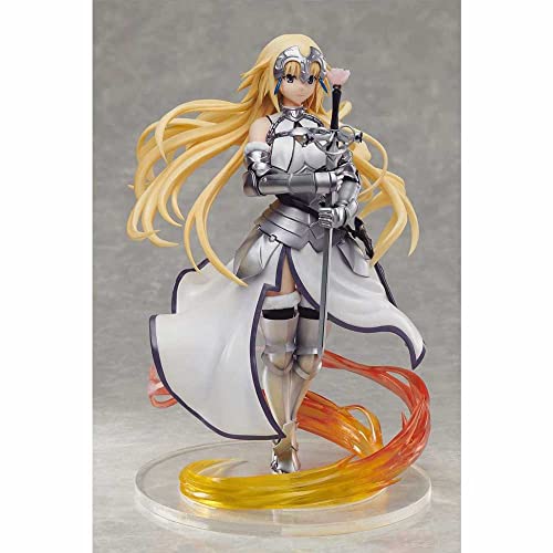 POMONO Waifu Figura Fate/Apocrypha Jeanne D'Arc 1/7 Regla Anime Figura Postura de pie Modelo Colección Estatua Juguete Decoración para el hogar Estatuilla Adornos PVC