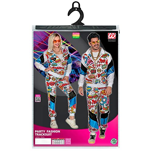 "POP ART SHELL SUIT" (jacket, pants) - (XL)