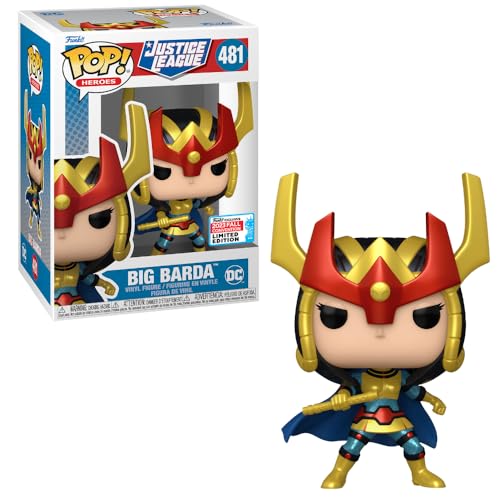 ¡Pop! Heroes: Liga de la Justicia de DC - Big Barda (NYCC 2023 Compartido Exclusivo)