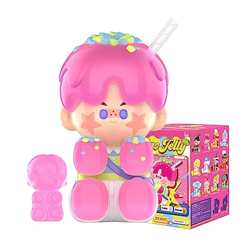 POP MART Pino Jelly Taste ＆ Personality Quiz Series-1PC Figura Aleatoria Figura de Acción Popular Figura Coleccionable y Adorable Juguete Artístico Regalo Creativo