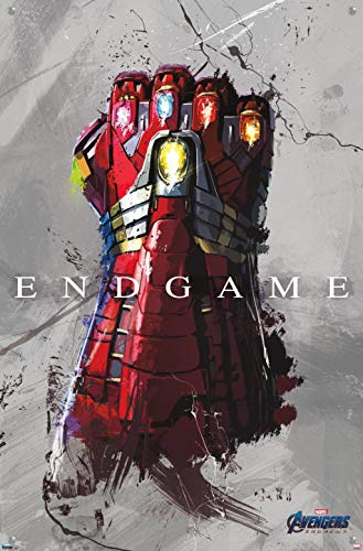 Póster de Vengadores: Endgame – Stark Guauntlet de pared con chinchetas