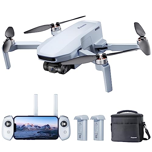 Potensic ATOM SE Combo GPS Drone con Cámara 4K, 62 Mins de Vuelo, Menos de 249g, EIS, Max 4KM Transmisión, Velocidad Max 16m/s, Tecnología ShakeVanish, FPV con Auto-Retorno para Adulto