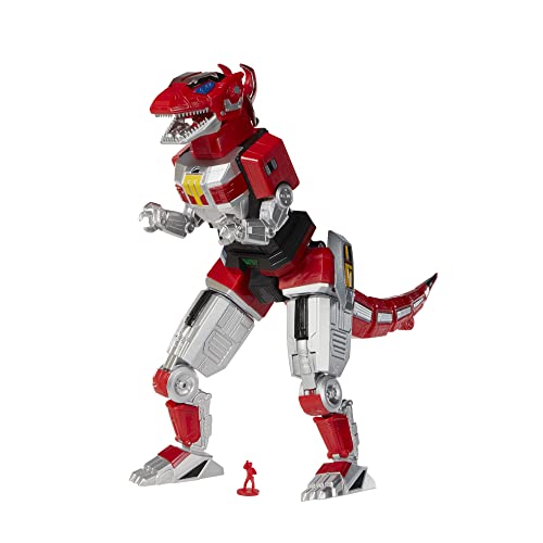 Power Rangers Hasbro Lightning Collection Zord Ascension Project - Mighty Morphin Dino Megazord a Escala 1:144 - Figura de colección