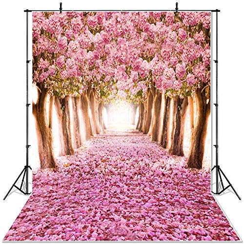 Primavera Paisaje Telón de Fondo País de Las Maravillas Pastizales Cuento de Hadas Bosque Niños Setas recién Nacidos Elfos Flores Photocall Banner A17 10x10ft / 3x3m