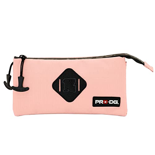 PRODG Salmon-Estuche Portatodo Triple Smart, Salmón, 23 x 11 cm