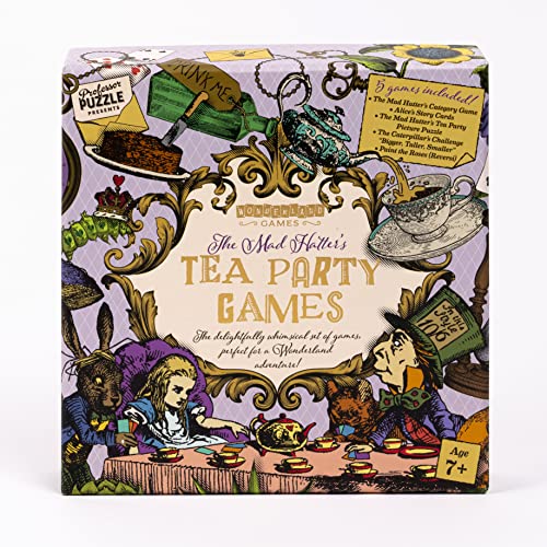 Professor PUZZLE Mad Hatter's Tea Party Set | A Partir de 7 años | 1 Jugador