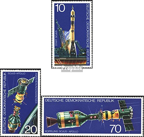 Prophila Collection DDR (RDA) 2083-2085 (Completa.edición) 1975 Soyuz-Apolo (Sellos para los coleccionistas) El Espacio