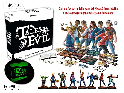 Raven Distribution- Asmodee – Tales of Evil – Juego de Mesa, edición en Italiano, 5464 (Escape Studios 167266)