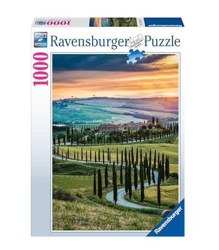 Ravensburger 17612-Puzzle de 1000 Piezas, diseño de Val d'Orcia, Tuscany (17612)