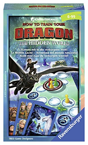 Ravensburger Mitbringspiele 23466 - Juego de Regalo de Ravensburger «kommt mit in Die vergewelgene Welt» para la Nueva película de Cine: Drachenzähmen Leicht Gemacht 3 - Die geheime Welt