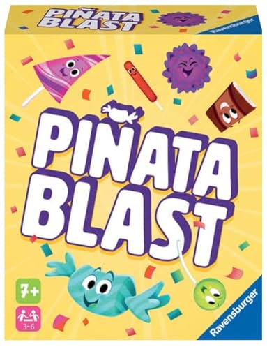 Ravensburger - Piñata Blast, Juego de Cartas para Toda la Familia, Party Game, 7+ Años