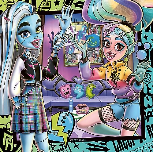 Ravensburger - Puzzle Monster High, Colección 3 x 49, 3 Puzzle de 49 Piezas, Puzzle para Niños, Edad Recomendada 5+ Años