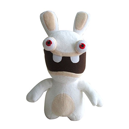 Raving Rabbits Raving Rabbids KH00257 - Peluche con Ojos Rojos (28 cm)