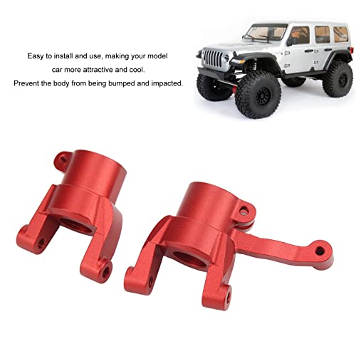 RC C Hub Caster, RC Car C-Hub Carrier Mejora la apariencia Desafiante para 1/6 RC Car (rojo)