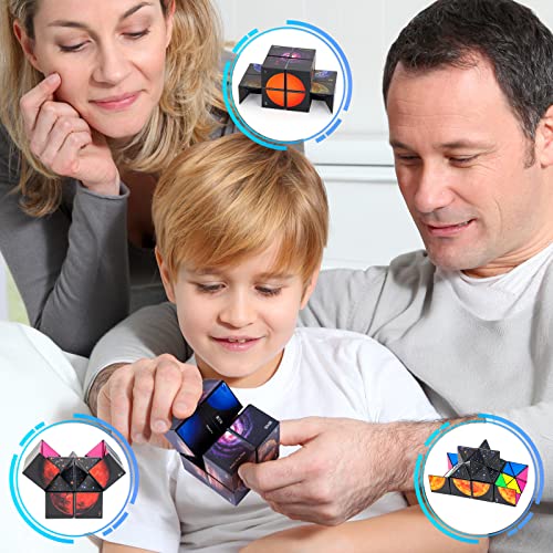 Regalo para Niños 5-12 Años-Cubo Mágico para Niños 6 7 8 9 10 11 12 Años Niños Niñas Fidget Toy Juguetes Antiestrés 7-14 Años Rompecabezas Juegos Educativos 6-11 Años Niños Niños Regalo de Cumpleaños