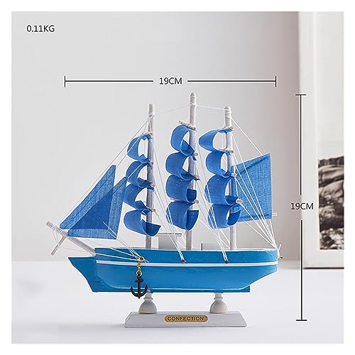 Regalos para familiares y amigos para barco pirata de madera modelo vela europea creativa escritorio oficina hogar interior bricolaje modelo barcos