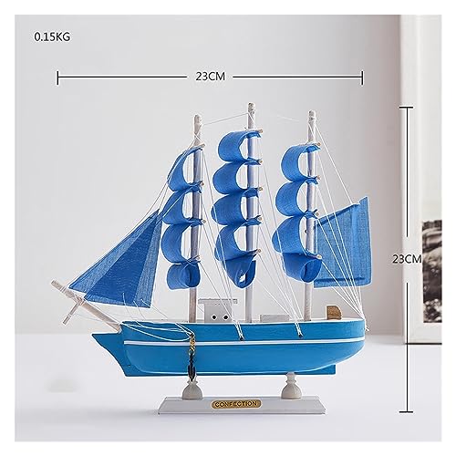 Regalos para familiares y amigos para barco pirata de madera modelo vela europea creativa escritorio oficina hogar interior bricolaje modelo barcos