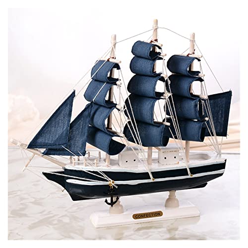 Regalos para familiares y amigos para el nuevo modelo de barco pirata de madera velero estilo mediterráneo decoración del hogar DIY modelo de barcos