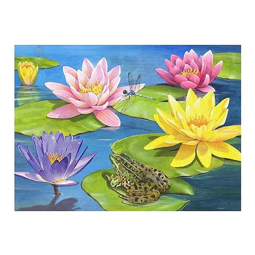 Relish ‘Lily Pond’ Puzle de 13 Piezas diseñado para Personas ancianas con Demencia/Alzheimer’s