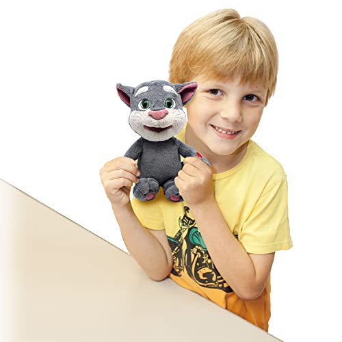 Relsy Talking Friends Minis Talking Tom - Peluche interactivo de 10 pulgadas con Talkback de 25 cm de alto