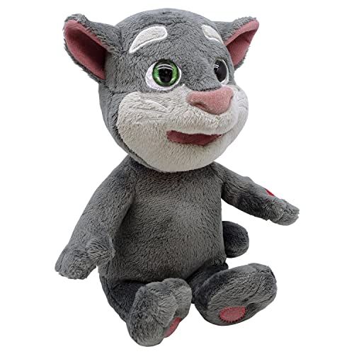 Relsy Talking Friends Minis Talking Tom - Peluche interactivo de 10 pulgadas con Talkback de 25 cm de alto