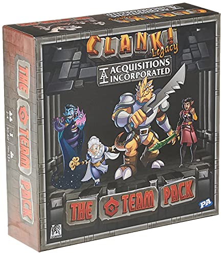 Renegade Game Studios-¡Clank Legacy: Adquisitions The C-Team Pack, Color incoloro (RGS2049)