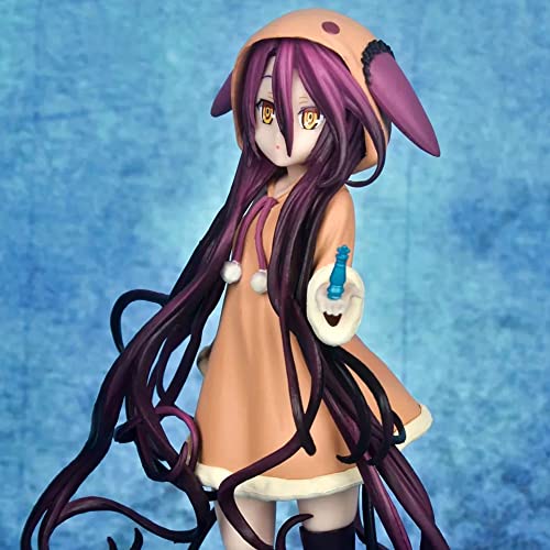 renmuq Figura de anime, versión Q No Game No Life, Schwi Dola de PVC de 18 cm para regalo, figura de acción de juguete, adornos de escritorio, suministros coleccionables