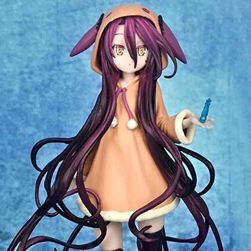 renmuq Figura de anime, versión Q No Game No Life, Schwi Dola de PVC de 18 cm para regalo, figura de acción de juguete, adornos de escritorio, suministros coleccionables