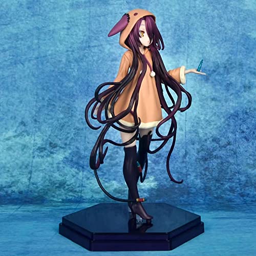 renmuq Figura de anime, versión Q No Game No Life, Schwi Dola de PVC de 18 cm para regalo, figura de acción de juguete, adornos de escritorio, suministros coleccionables