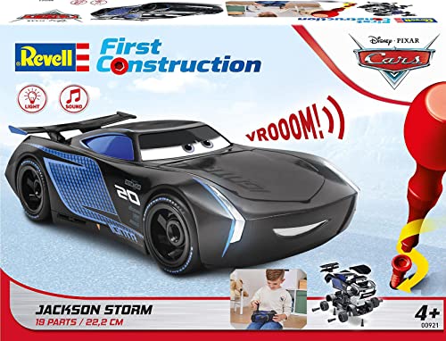 Revell - Coche de Juguete Jackson Storm Disney-Cars (Light & Sound)