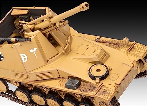 Revell - Maqueta First Diorama Set - Sd.Kfz. 124 Wespe