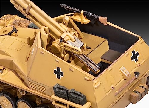 Revell - Maqueta First Diorama Set - Sd.Kfz. 124 Wespe