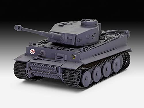 Revell Tiger I World of Tanks 03508 - Kit de construcción para Principiantes con Sistema Easy Click