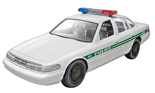 Revell/Monogram Ford Police Car Build and Play Skill Level 1 for Beginners Model Kit