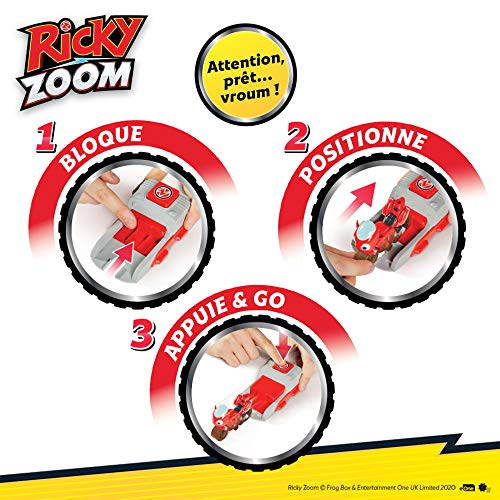 Ricky Zoom T20039 Lanzamiento & Go Ricky