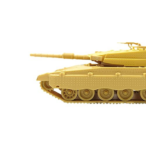 rockible Kits de Modelos de Tanque a Escala 1:72, Tanque en Miniatura, Kits de construcción DIY ensamblar Recuerdos de Fiesta vehículo Modelo de Tanque Juguete, Merkavá