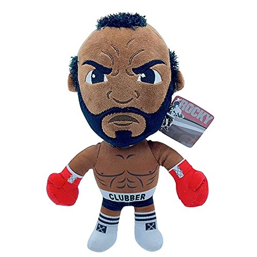 Rocky-Rocky, Peluche Clubber Lang, Apollo Creed, Ivan Drago, Rocky Balboa, 30 CM(12") - Licencia Oficial (CLUBBER LANG)