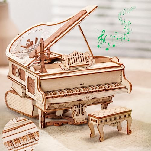 ROKR Piano Maquetas-Maquetas para Construir Adultos-Juego de Mesa Adulto Idea de Regalo para Hombre Mujer(AMK81)