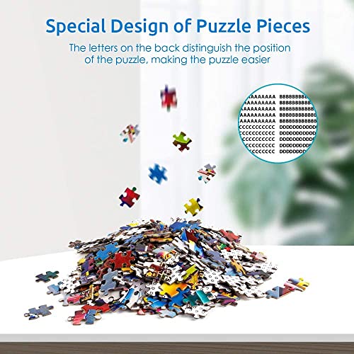 Rompecabezas De 1000 Piezas Rompecabezas De Madera Anime Wakfu Póster Jigsaw Puzzle De 1000 Piezas para Adultos Divertidos Juguetes Creativos De Bricolaje para Niñas Y Niños.