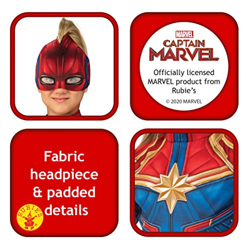 Rubie's- Capitán Captain Marvel Disfraz, Multicolor, M (700597)