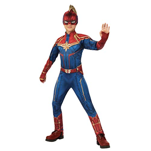 Rubie's- Capitán Captain Marvel Disfraz, Multicolor, M (700597)