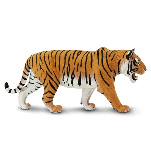 Safari Tigre Siberiano 24.8cm | Figura de Animales | Tamaño Extra Grande | No tóxico y Libre de BPA | Apto para Niños de 3 Ltd