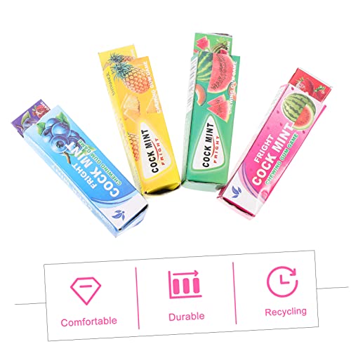 SAFIGLE 10 Piezas De Broma De Chicle Cucarachas Falsas Chicle Eléctrico Juguetes De Broma Divertidos Regalos De Broma De Chicle para Niños Truco De Chicle Ratones Juguetes De