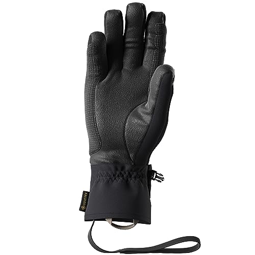 Salomon QST Gore-Tex Guantes Esqui snowboard de Unisexo Con Máximo Agarre, Protege del Frío y de la Nieve, Ideal para esquí, Negro, Extra Small