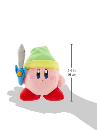 Sanei Boeki Kirby All Star colección de Espadas Kirby Relleno de 13 cm de Longitud Completa de la Estrella