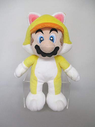 Sanei Super Mario 3D World Neko Cat Mario 9 "Peluche